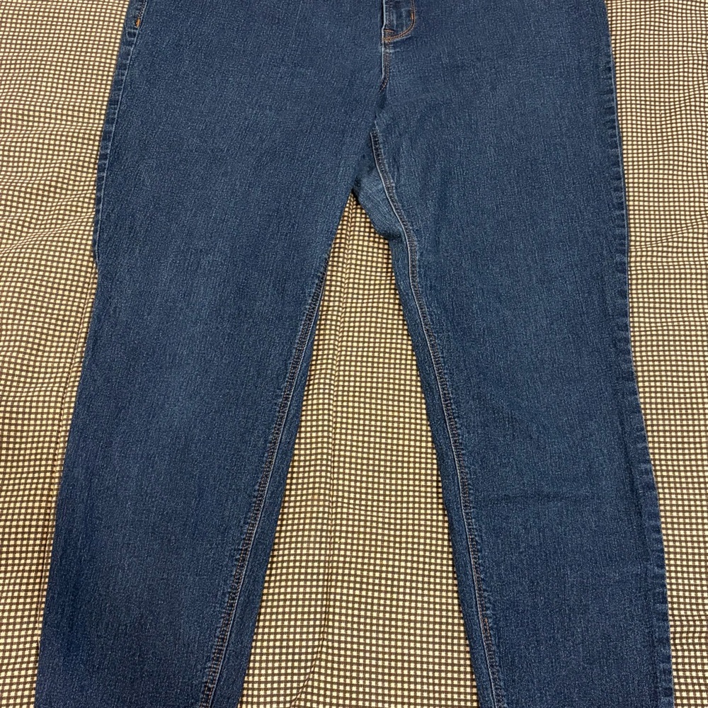 Old Navy Dark Blue Ankle Jeans